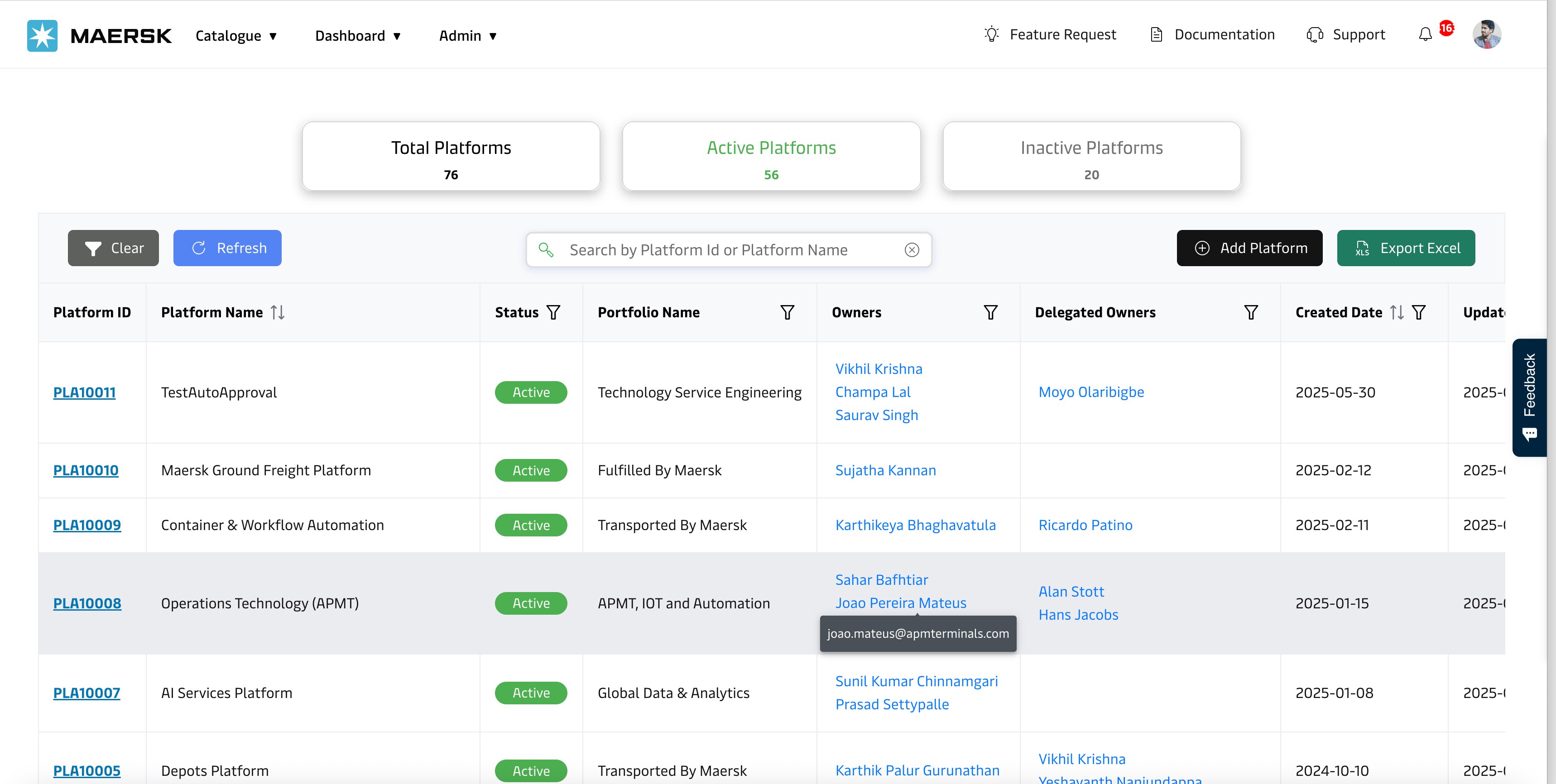 Platform Global Search