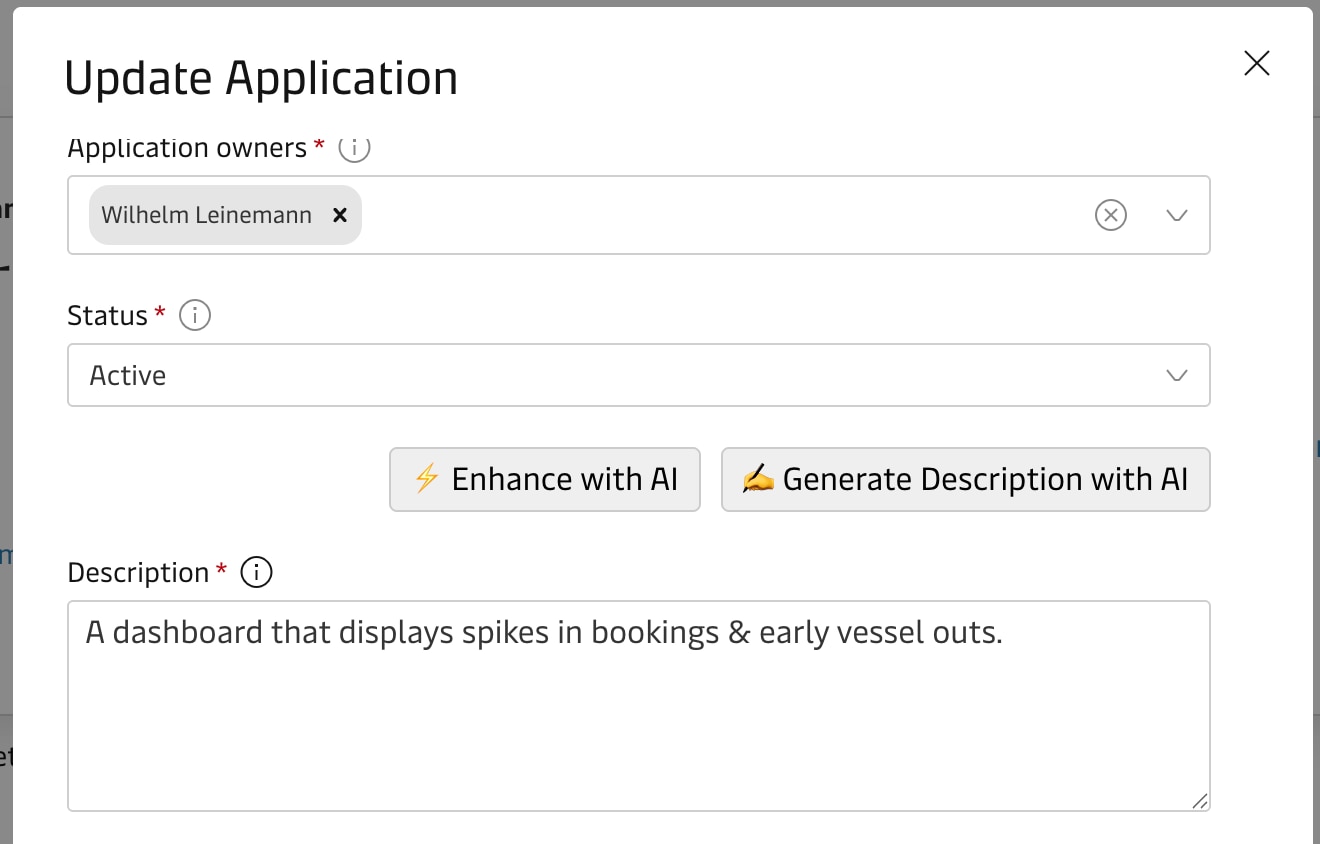 AI-Powered Description