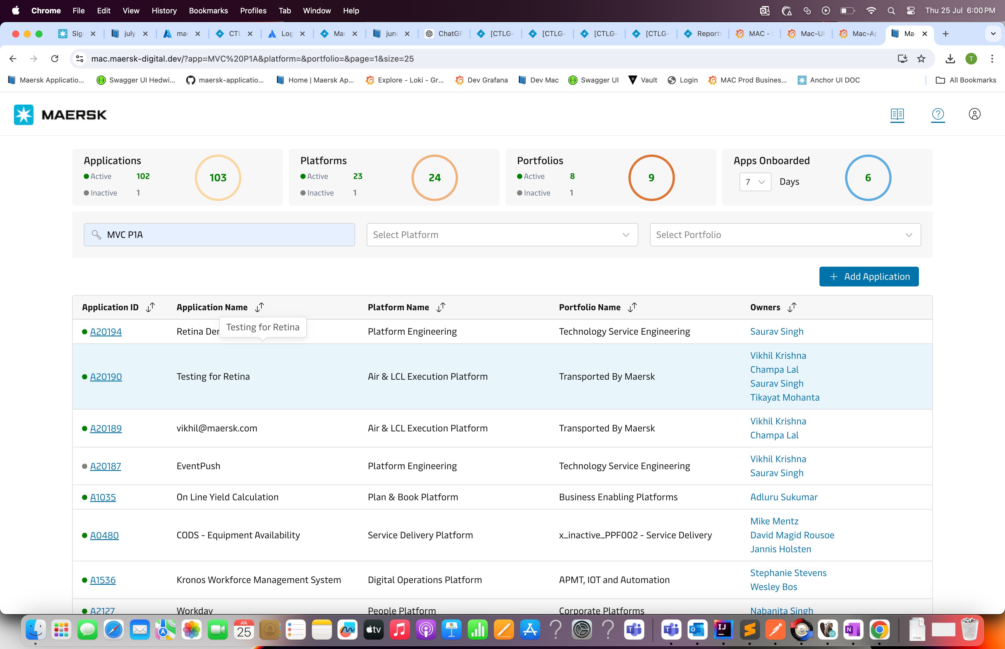 Application Search_By_Criticality