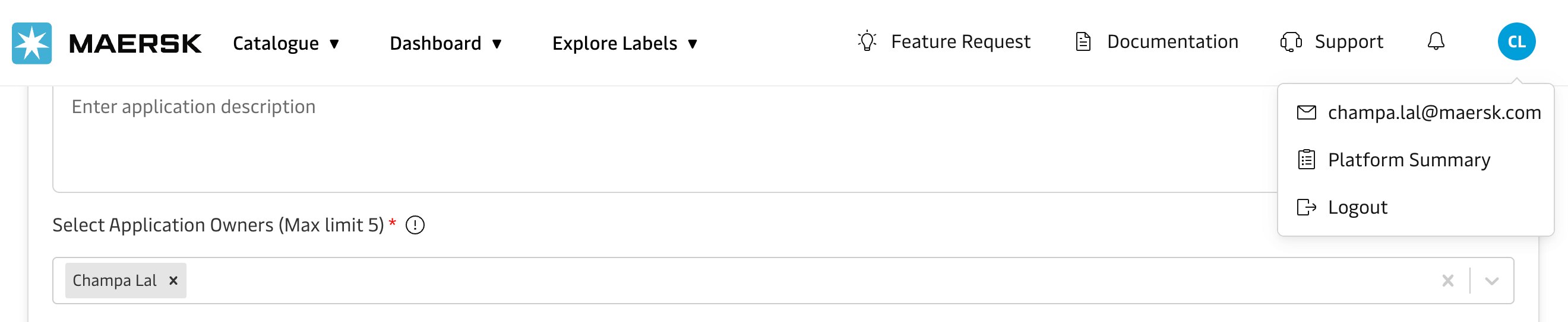 Login User as Default Owner